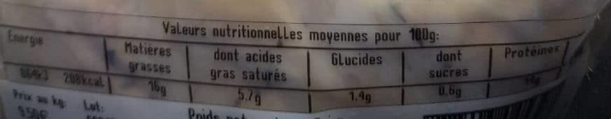 Maître Jacques Palette à la Diable packshot