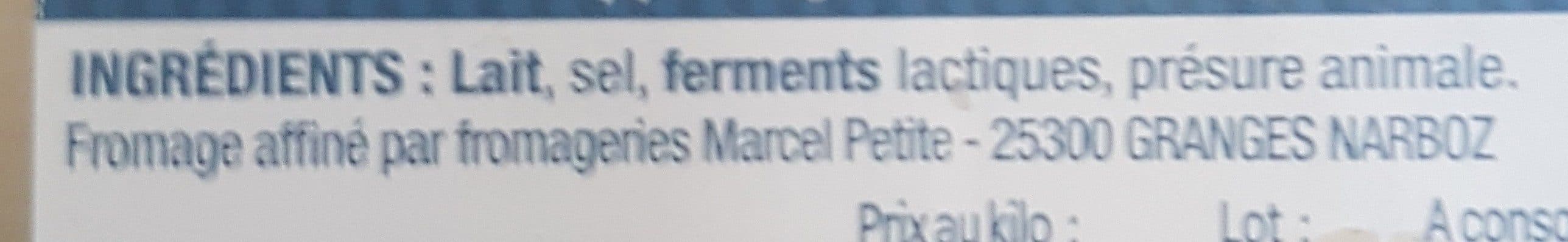 Open Food Facts Comté packshot