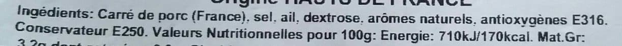 Salaison du Terroir Rôti de Porc Cuit Supérieur packshot