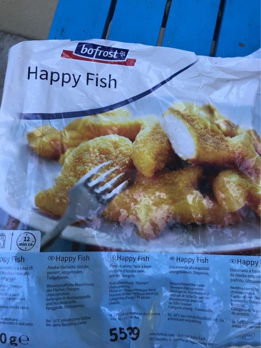 Bofrost Happy fish packshot