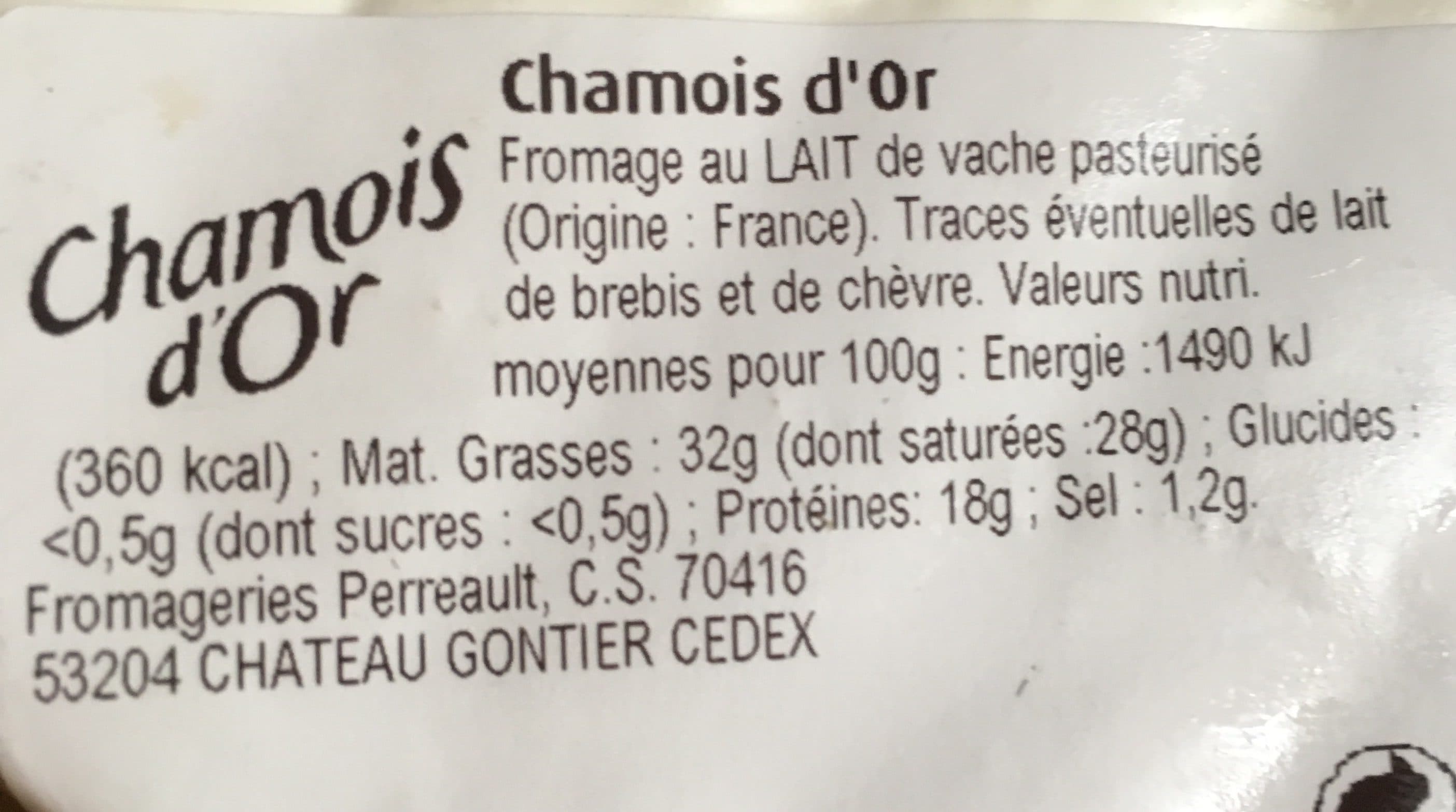 Chamois D'or Chamois d'or packshot