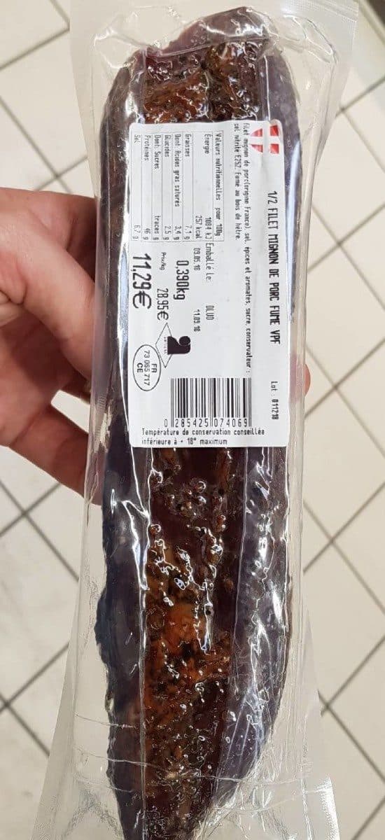 Open Food Facts 1/2 filet mignon de porc fumé vpf packshot