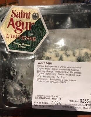 Saint Agur Saint Agur packshot