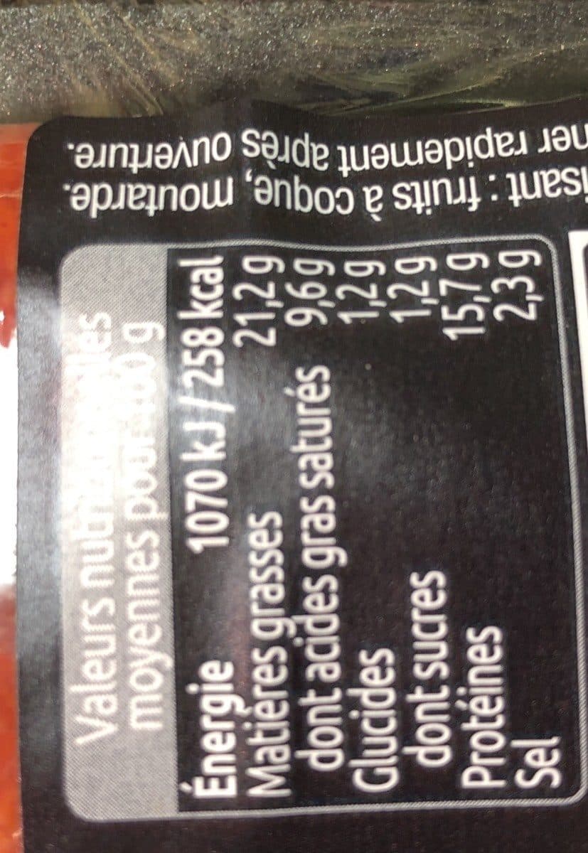 Open Food Facts Veritable merguez packshot