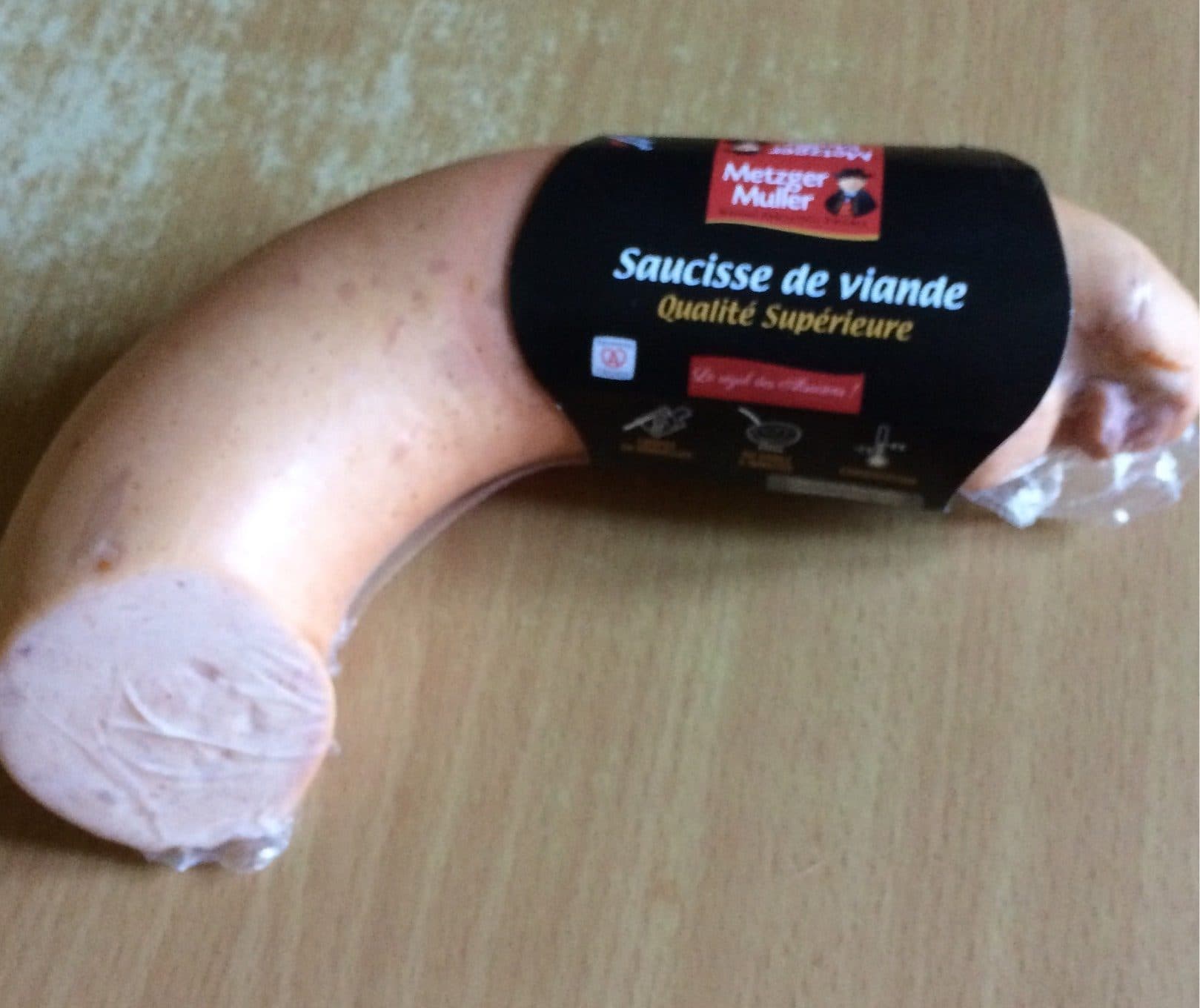 Metzger Muller Saucisse de viande packshot