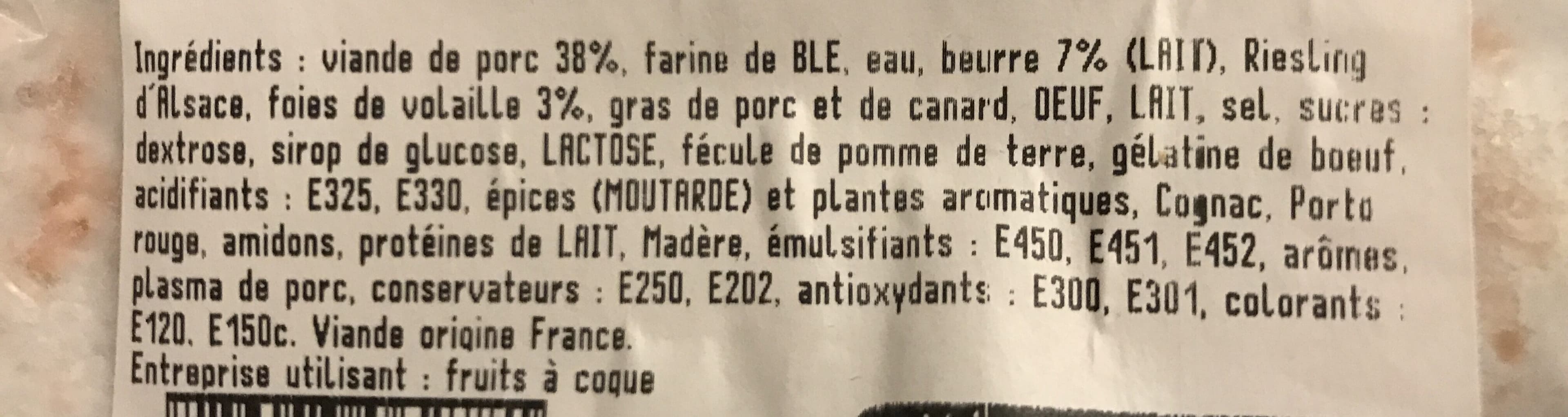 Metzger Muller Pâté en croute médaillon packshot