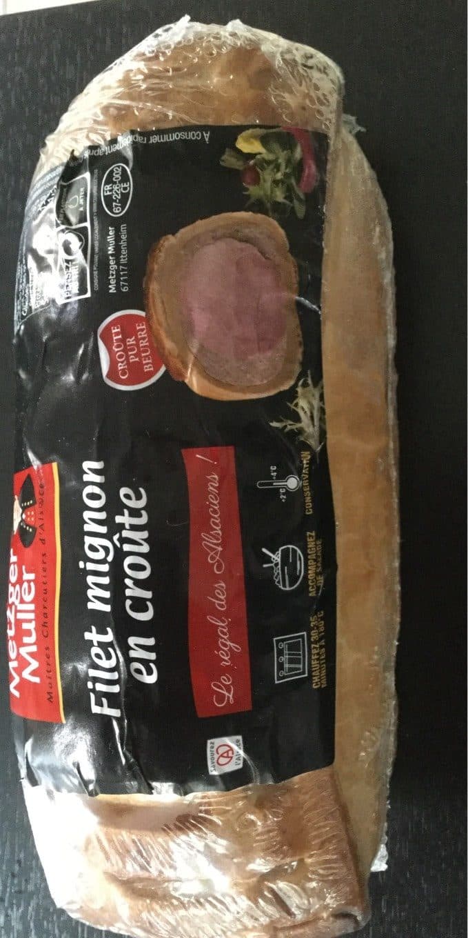 Metzger Muller Filet Mignon en croute packshot