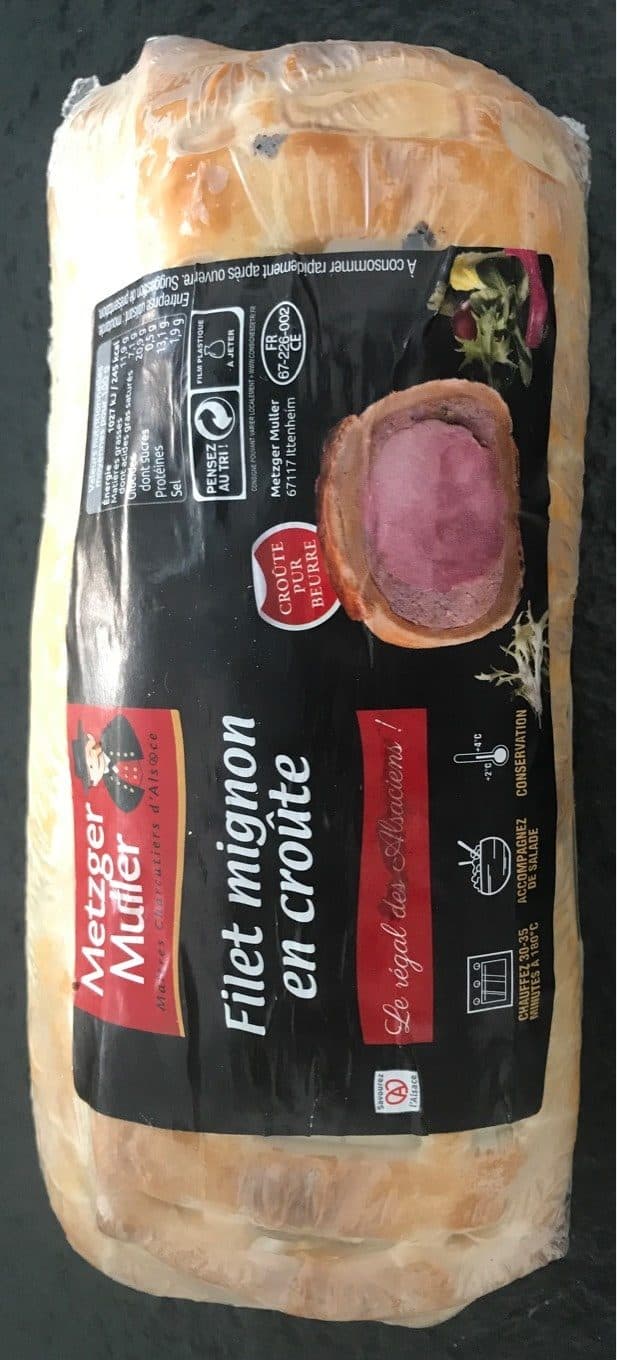 Metzger Muller Filet mignon en croûte packshot