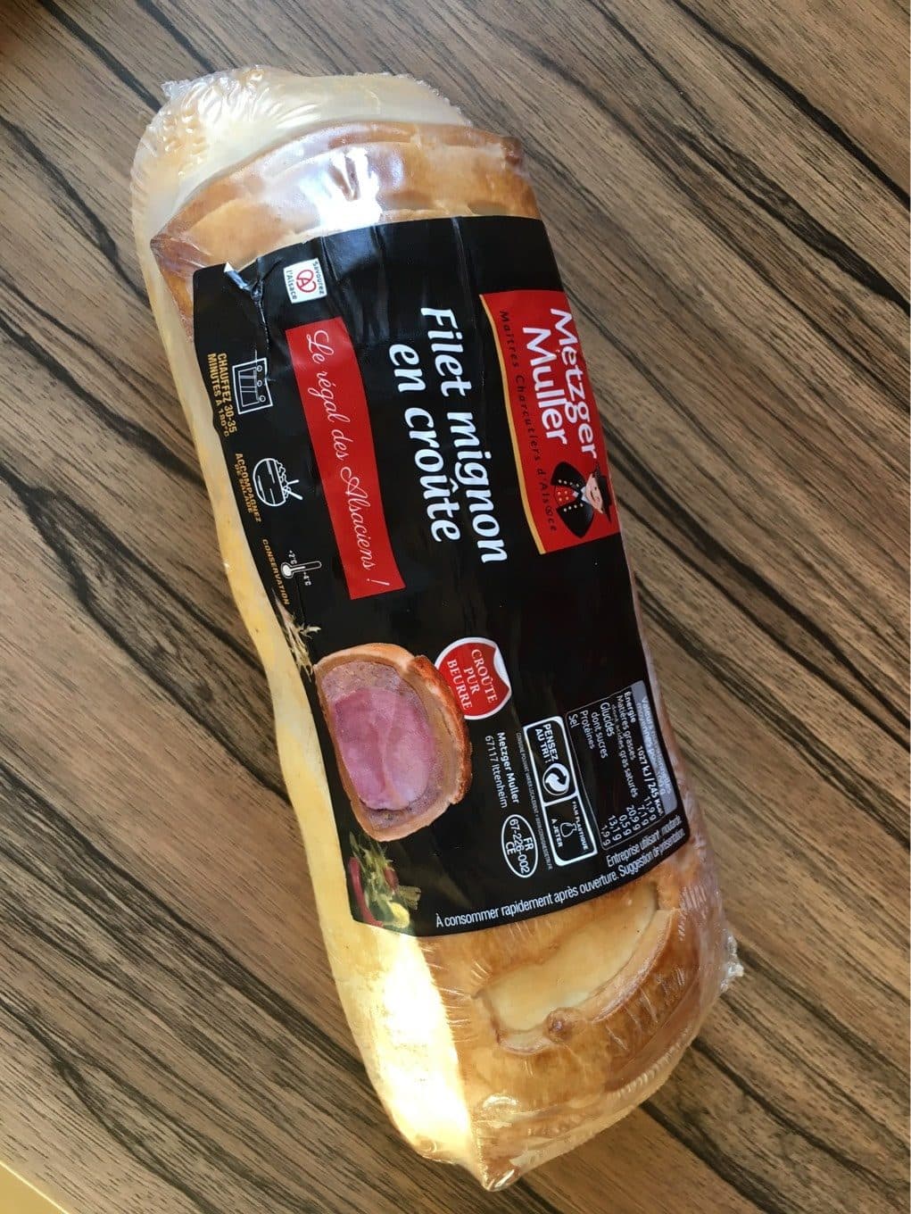Metzger Muller Filet mignon en croûte packshot