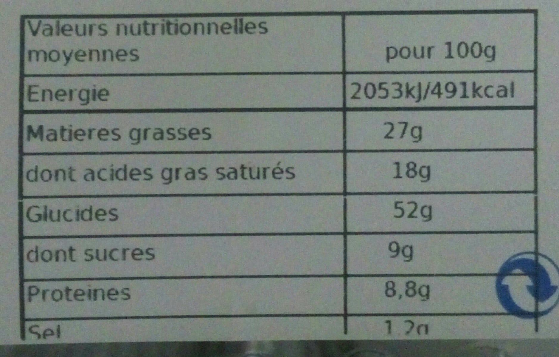 Open Food Facts Croissants pur beurre packshot