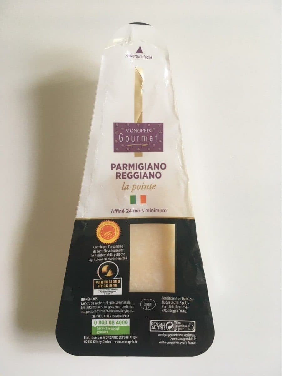 Monoprix Gourmet Parmigiano Reggiano- la pointe packshot