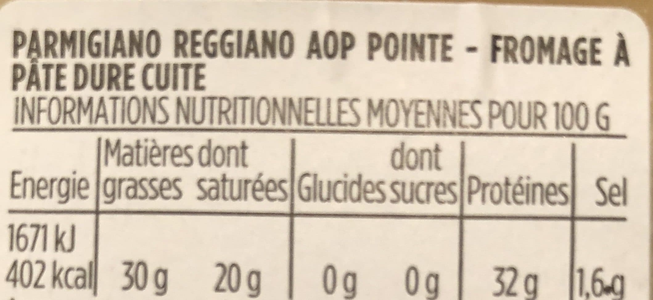 Monoprix Gourmet Parmigiano Reggiano packshot