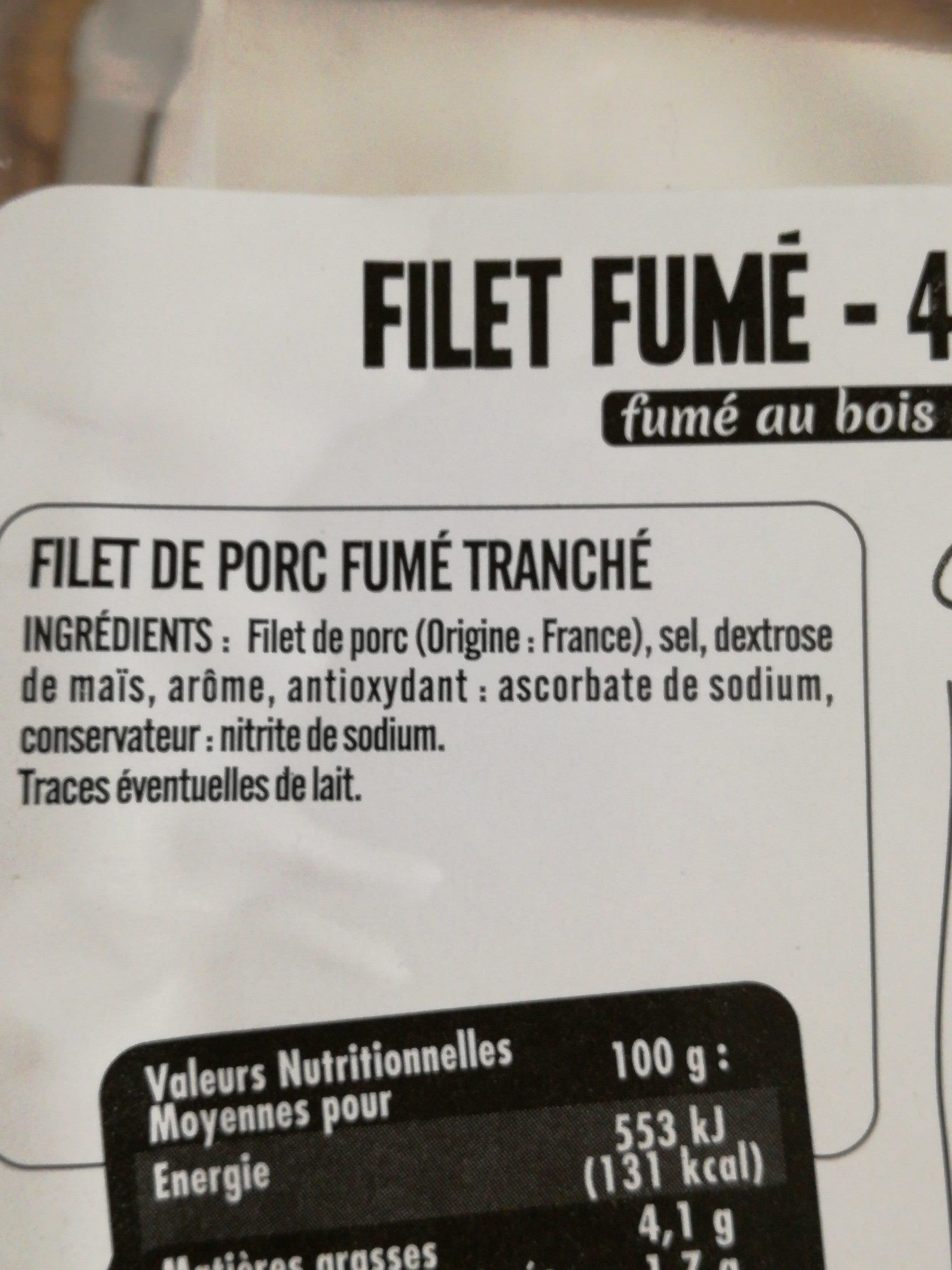 Jean Rozé Filet fumé au bois de hêtre packshot
