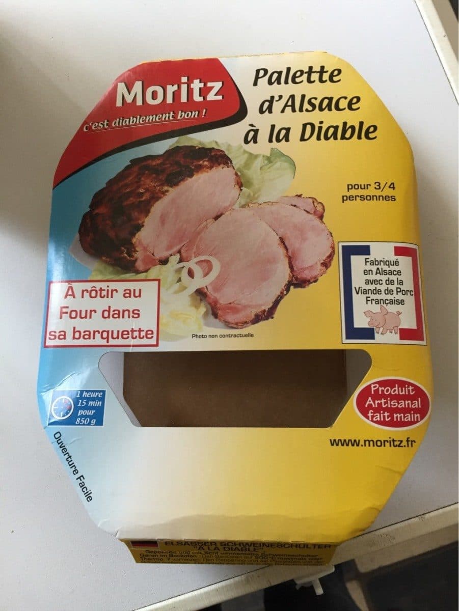 Open Food Facts Palet d'alsace à la diable packshot
