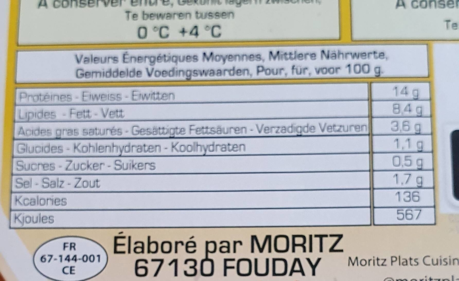 MORITZ Palette d'Alsace à la diable packshot