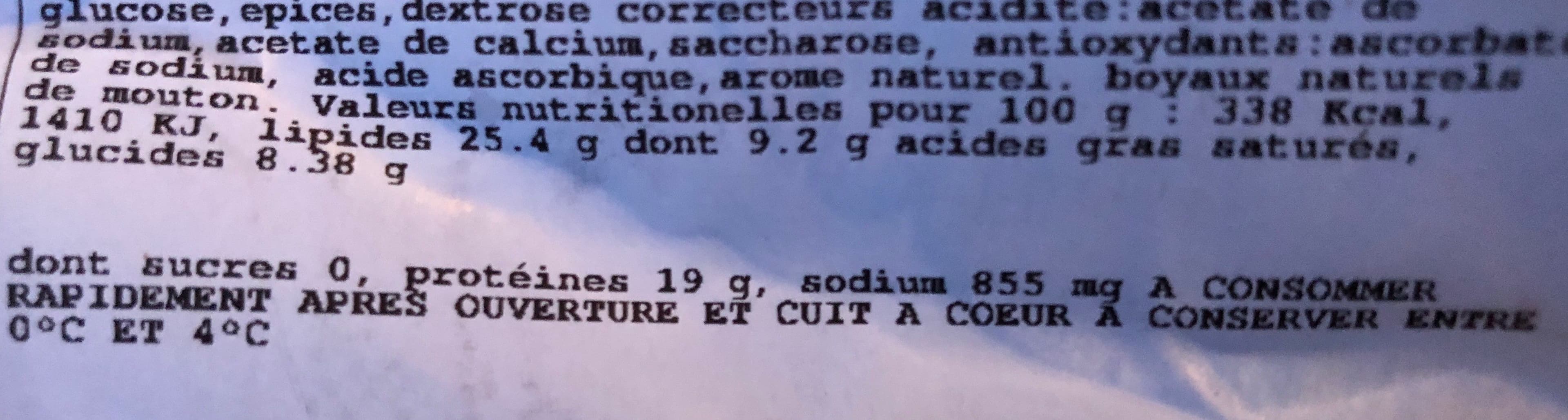 Open Food Facts Godiveaux natures sans colorants packshot