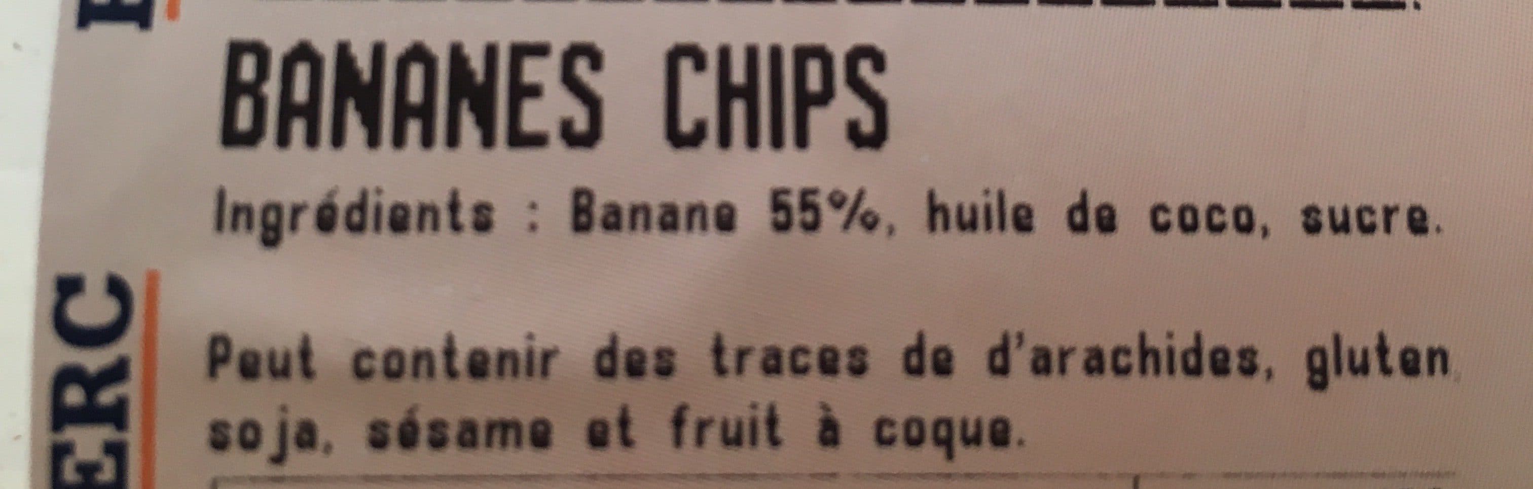 Open Food Facts Banane chips packshot