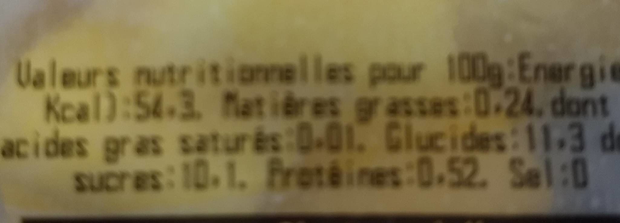 Open Food Facts Ananas en morceaux packshot