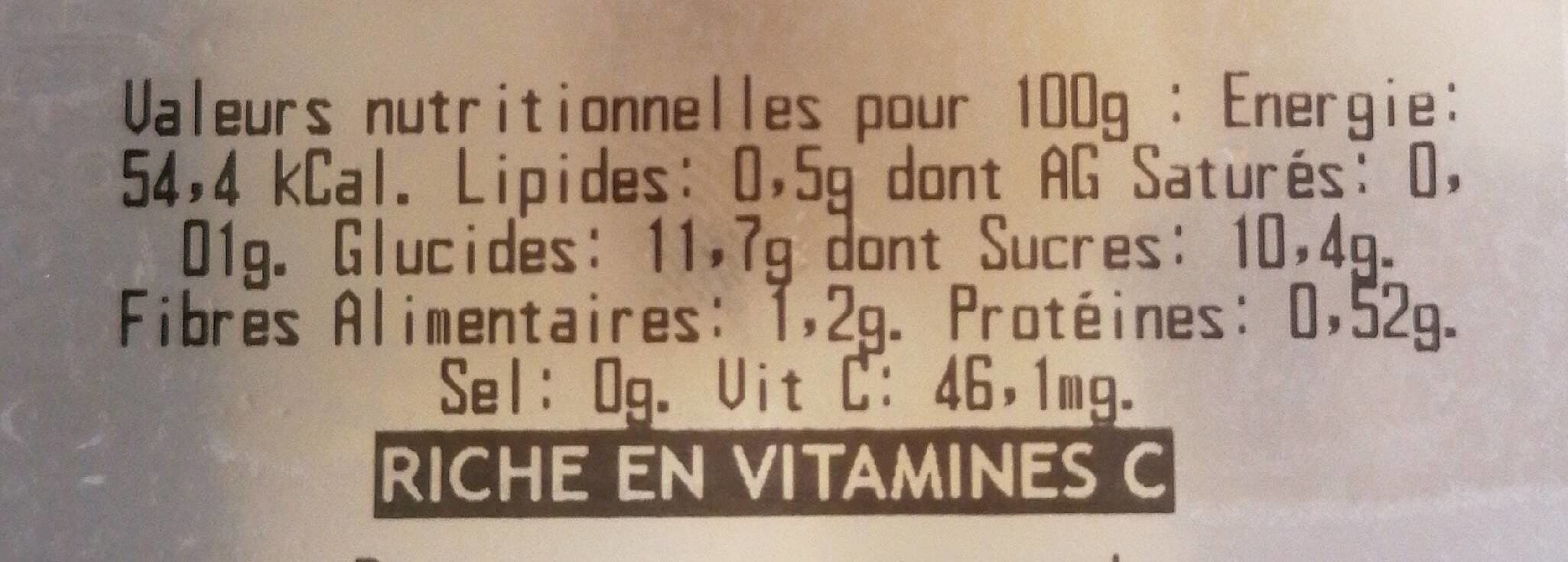 Open Food Facts Ananas en morceaux packshot