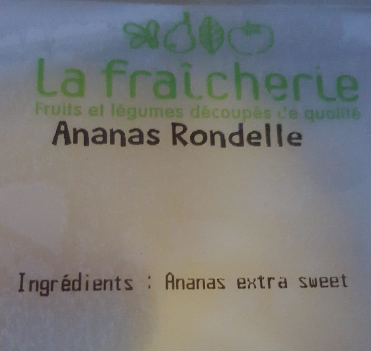 Open Food Facts Ananas packshot