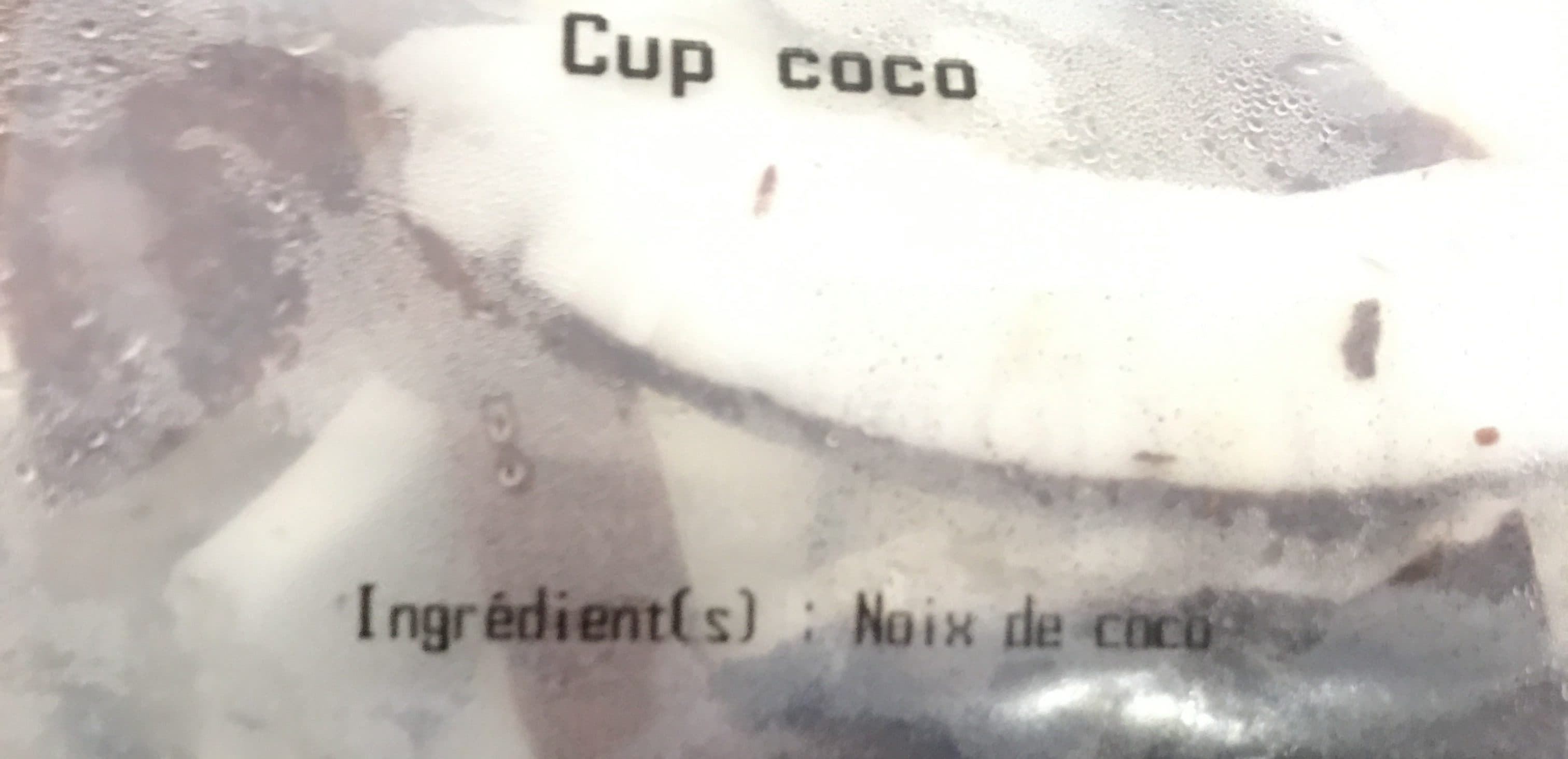 La Fraîcherie Cup coco packshot