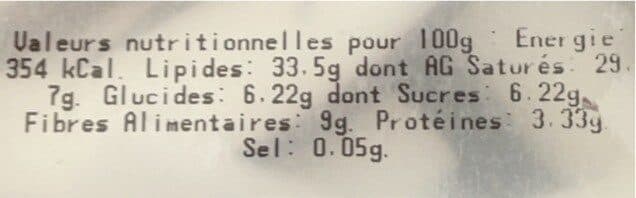 Open Food Facts Noix de coco morceaux packshot