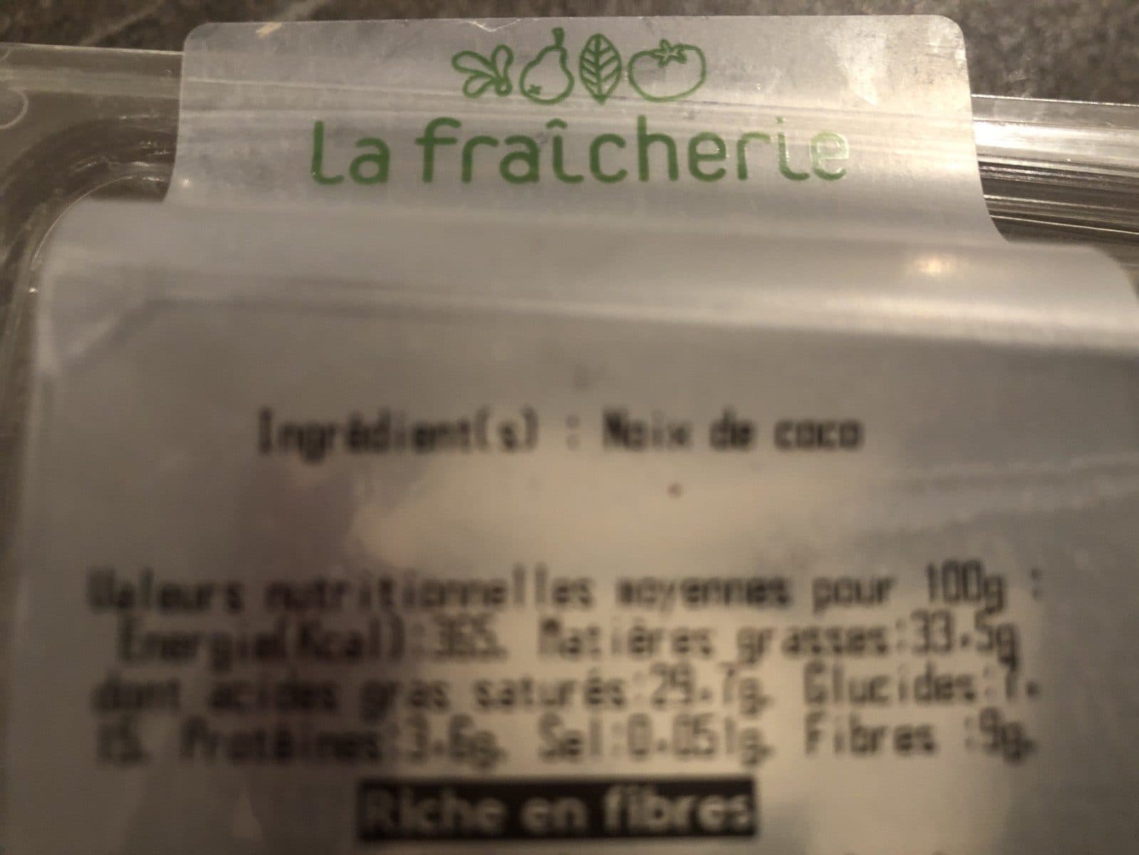 Open Food Facts Noix de coco packshot