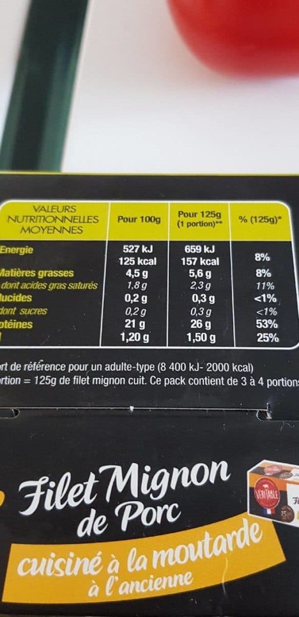 Open Food Facts Filet mignon de porc fumé au bois de hêtre packshot