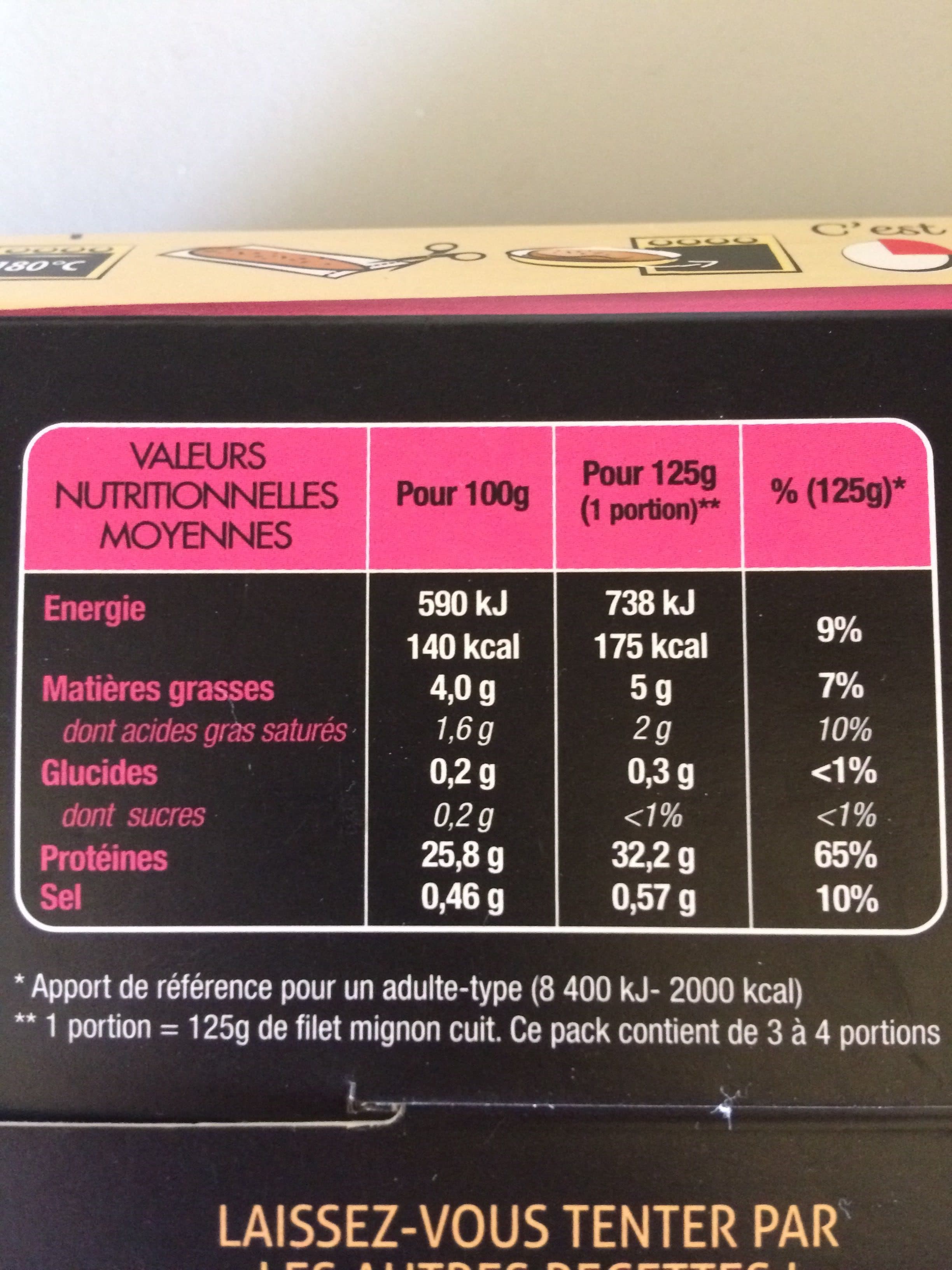 Cooperl Filet mignon de porc packshot