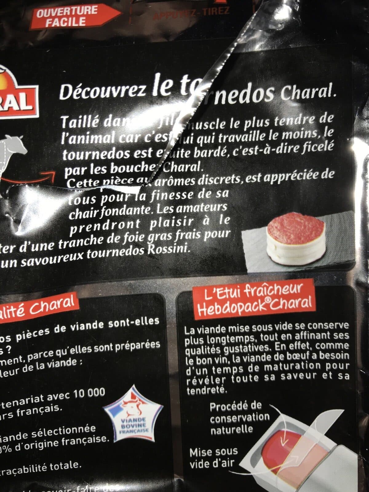 Charal Tournedos packshot