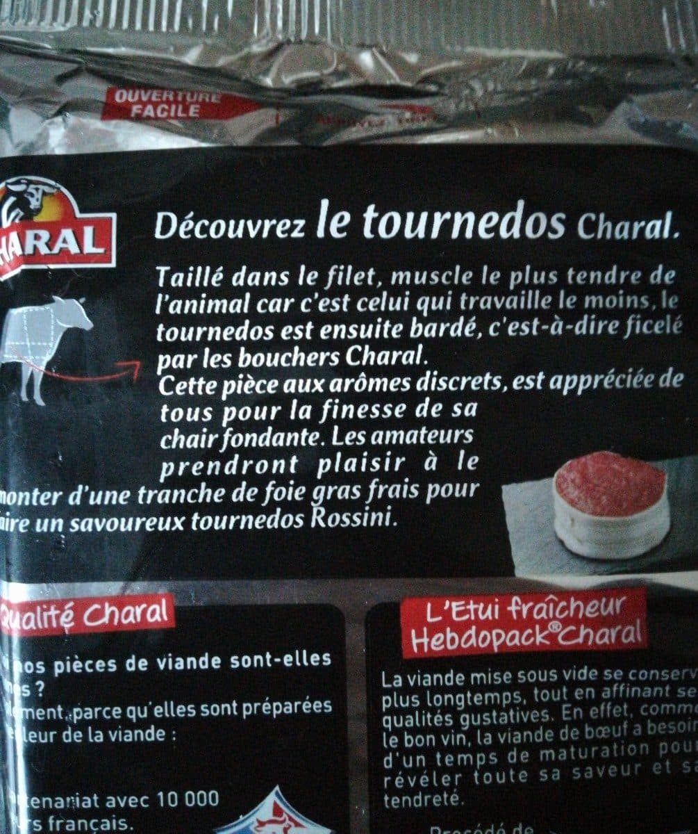 Charal Tournedos packshot