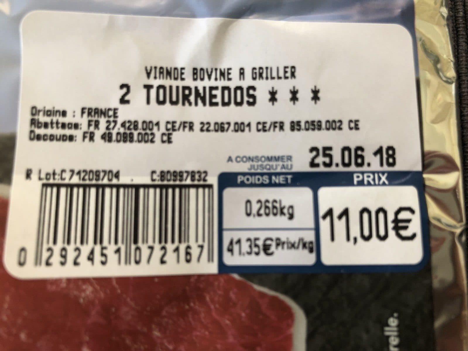 Charal Tournedos packshot