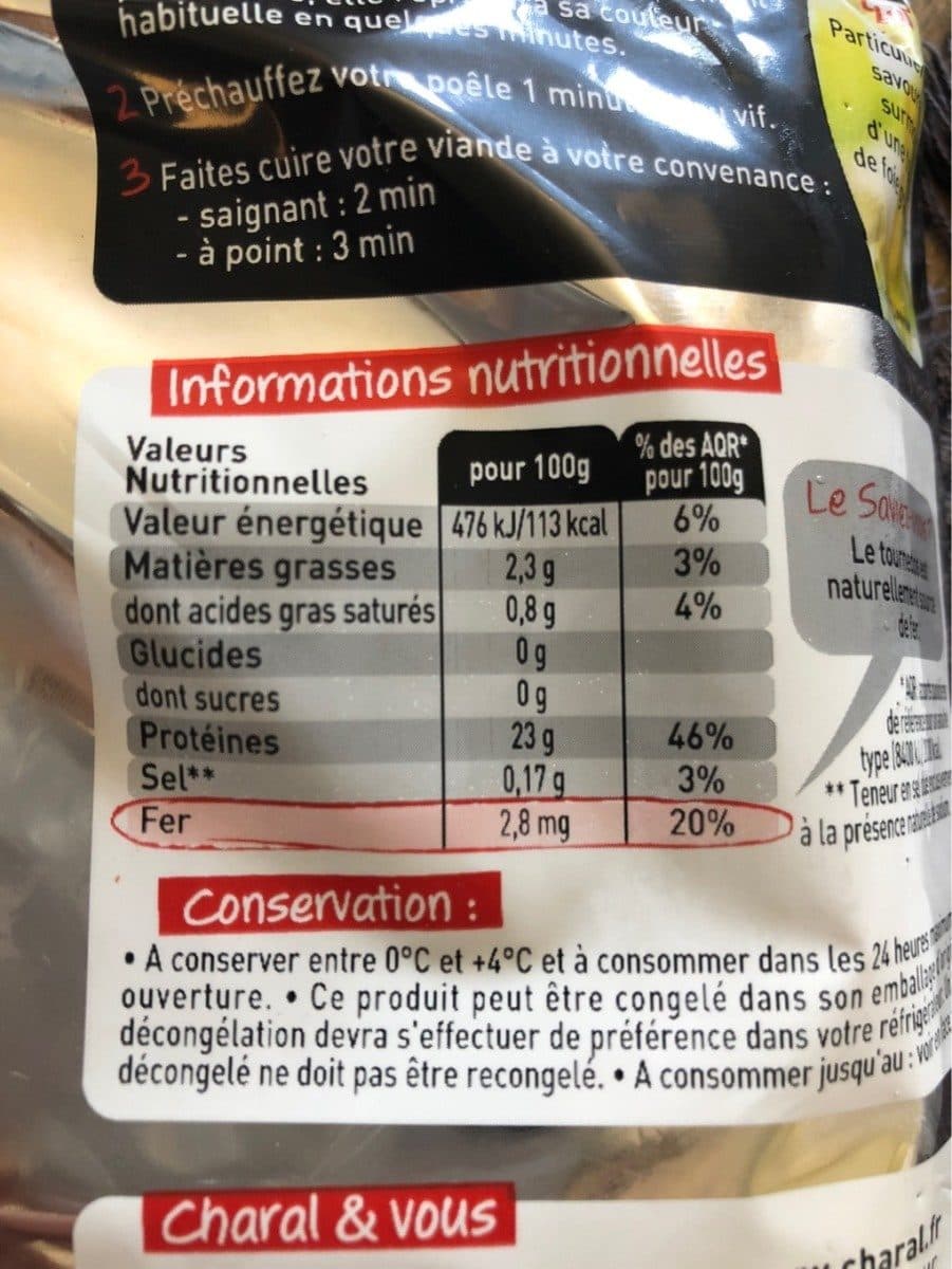 Charal Tournedos packshot