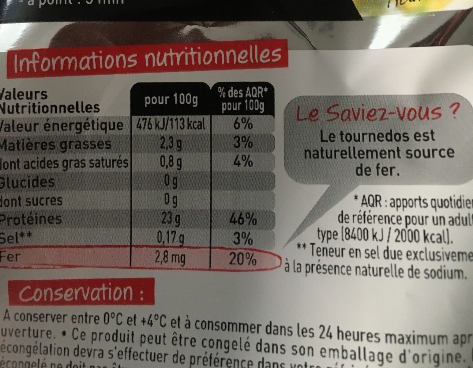 Charal Tournedos packshot