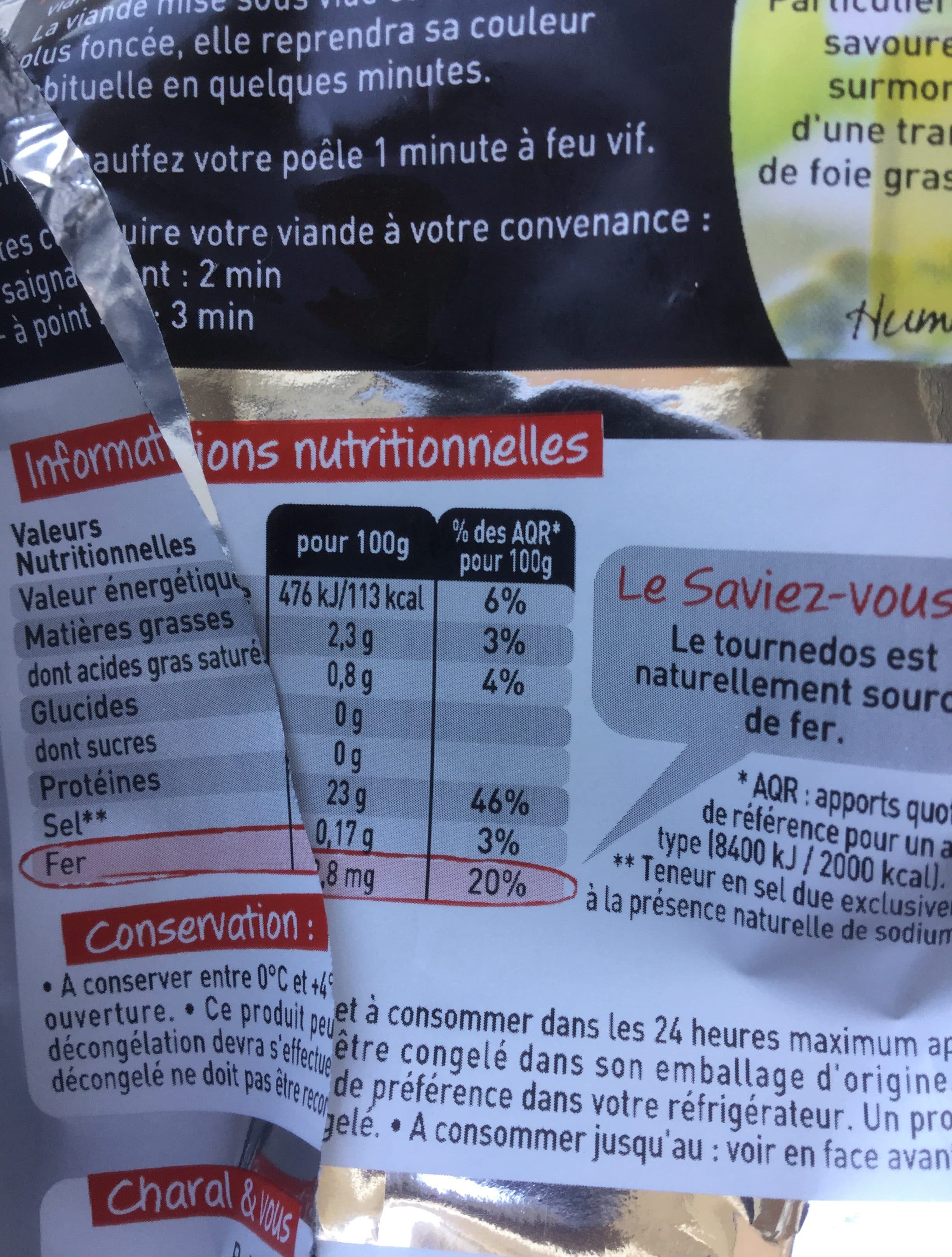 Charal Tournedos packshot