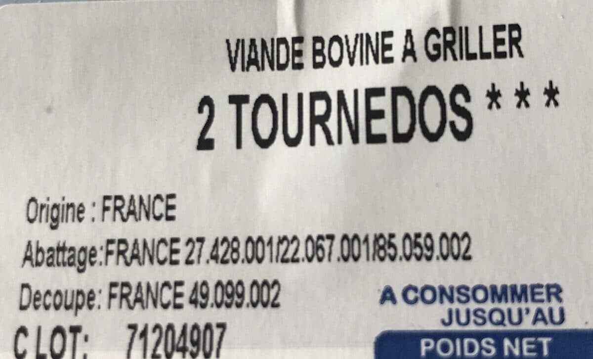 Charal Tournedos packshot