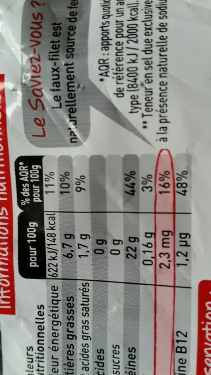 Charal Faux Filet packshot