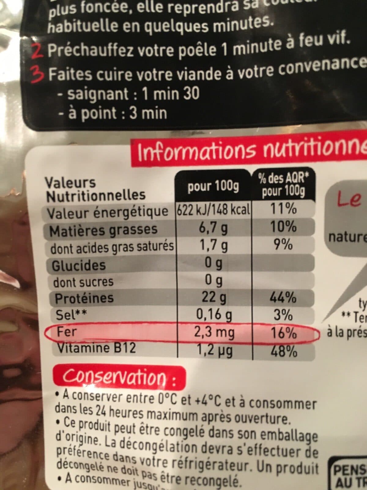Charal Faux-filet packshot