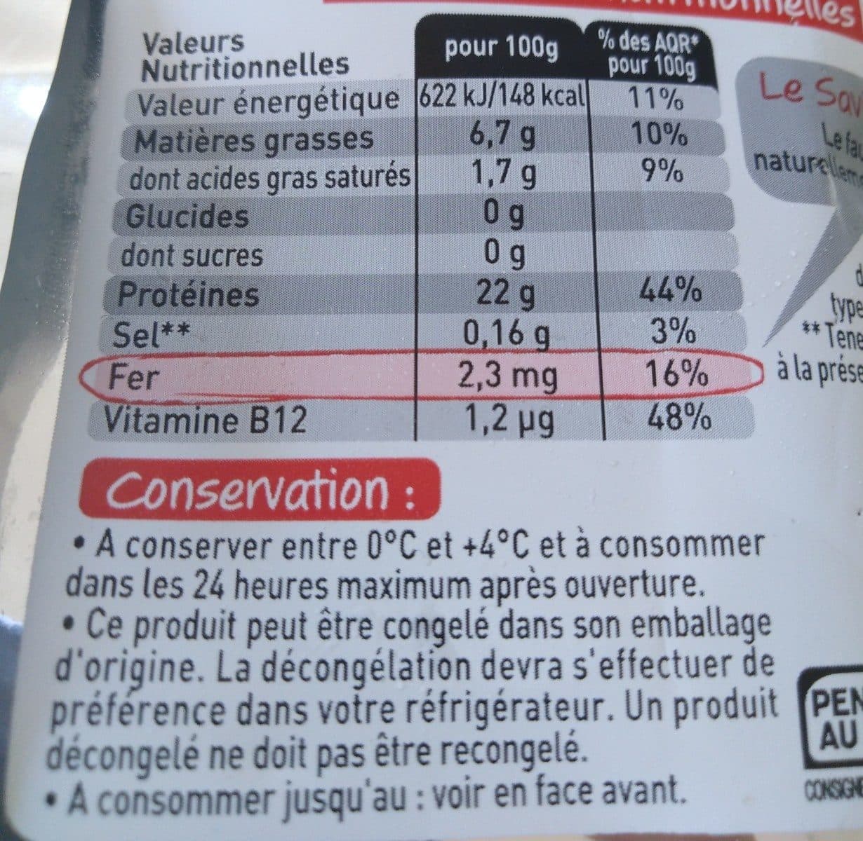 Charal 1 faux-filet packshot