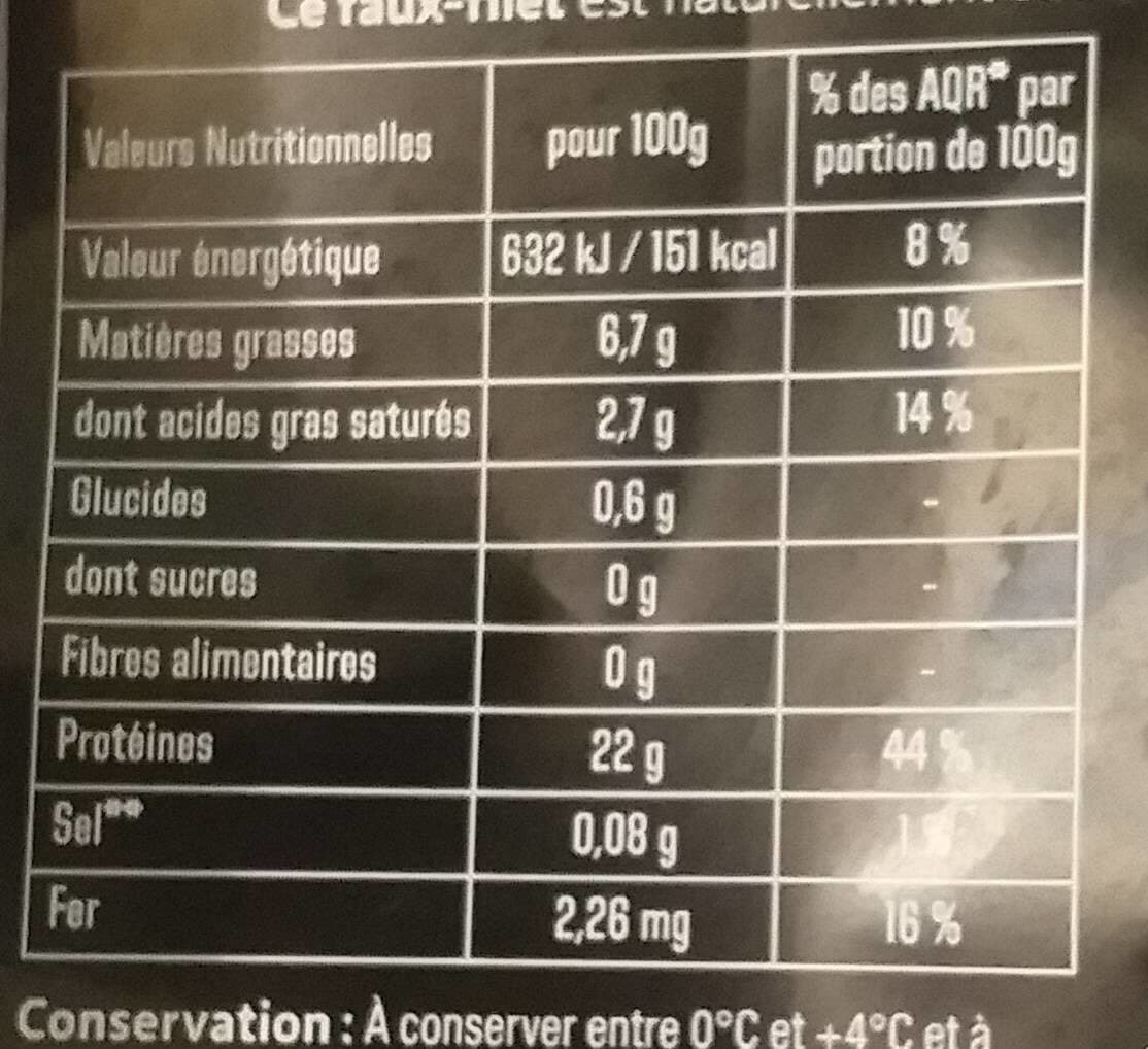 Charal Faux filet packshot