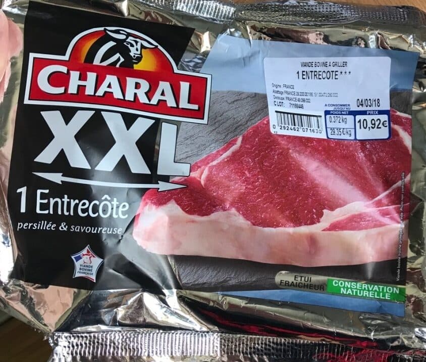 Charal Entrecôte XXL packshot