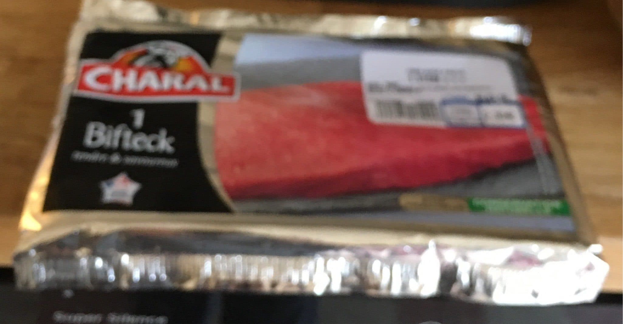Charal Bifteck packshot