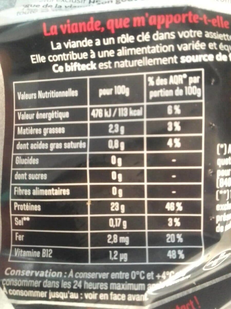 Charal Un bifteck packshot