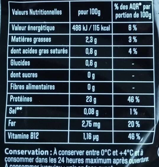 Charal 1 Bifteck packshot