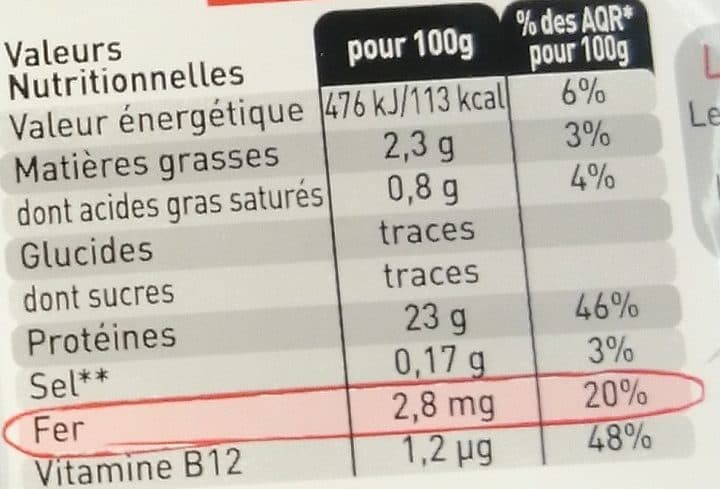 Charal Bifteck packshot