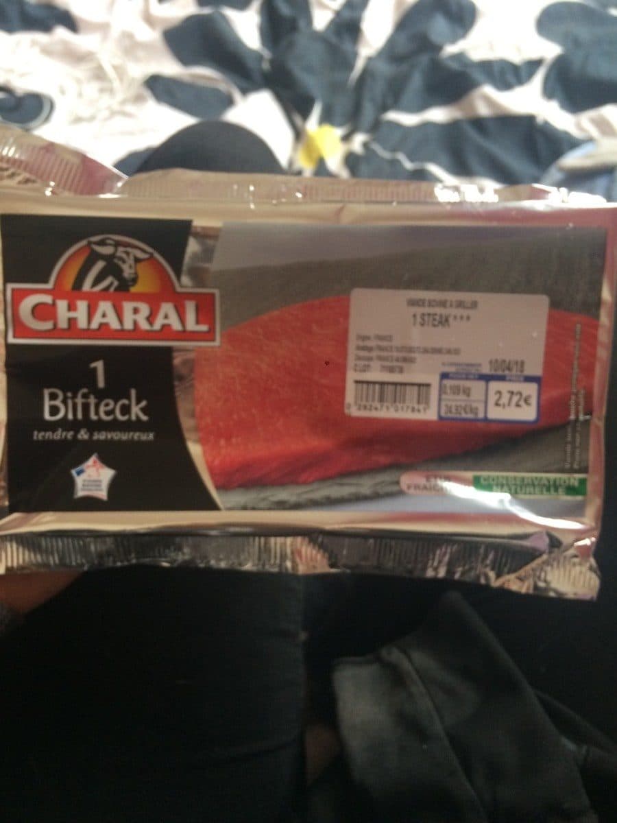 Charal Un bifteck packshot