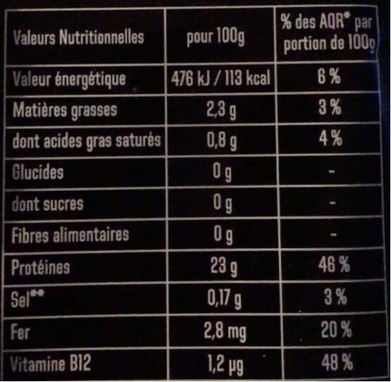 Charal 1 bifteck packshot