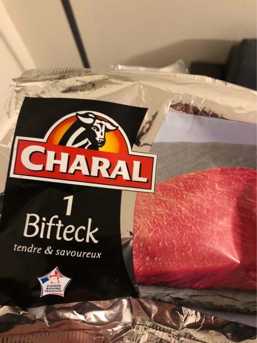 Charal Bifteck packshot