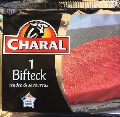 Charal Bifteck packshot