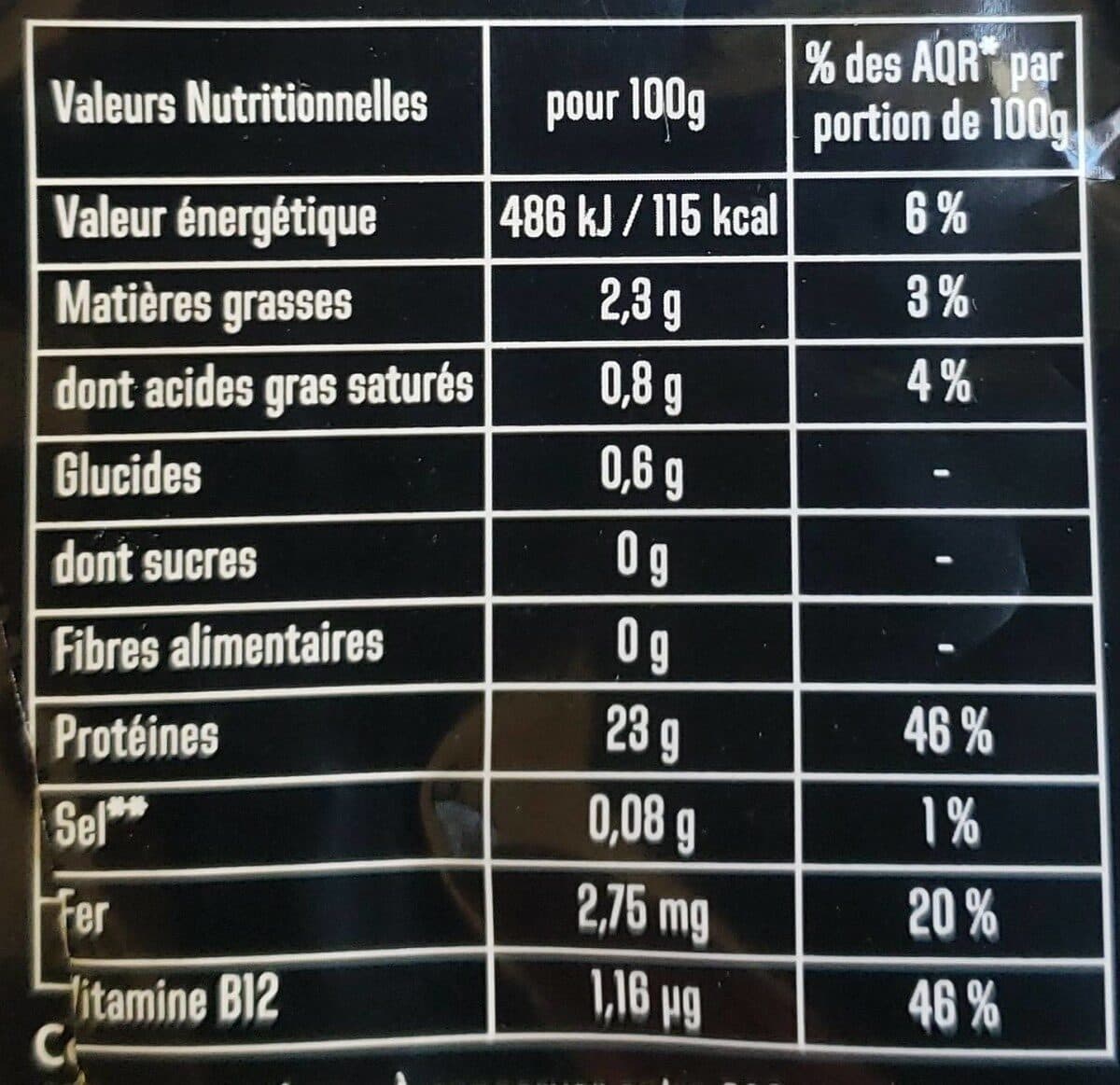 Charal 2 BIFTECKS packshot